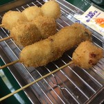 Kushikatsu Tanaka - もち、（忘れた）、かき、たらこ