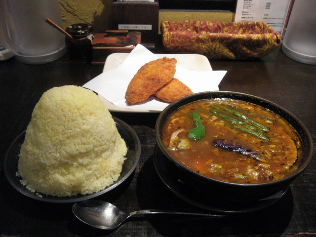 初スープカレーはキンタマーニ アンプーンで By 十八番 閉店 Ramai 横浜スタジアム前店 ラマイ 日本大通り スープカレー 食べログ