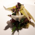 レフェルヴェソンス - 「目覚め～昇り鰹と山菜たち、芥子西京味噌」