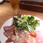 CONA - 牛肉のカルパッチョ