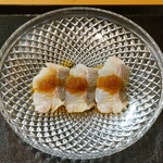 鮨松榮 - 鶏魚 新玉ねぎ