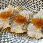 鮨松榮 - 鶏魚 新玉ねぎ