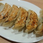 雪あかり - 肉餃子。