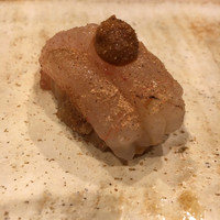 鮨 まるふく - 甘エビ　海老味噌　海老塩