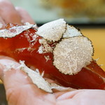 鮨松榮 - 赤身 with サマートリュフ