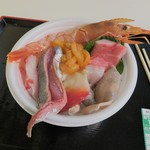 青森魚菜センター - 私ののっけ丼（\1,310）
