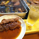 博多のおでん - ハイボール&砂ずり&れんこん