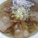 奥裏磐梯らぁめんや - 「会津山塩ラーメン」2019年5月18日