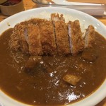 カレー専門店　パピー - ビーフカレー ＋ ロースカツ