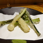 柳家錦 - 山菜の天ぷら