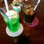 Moka Moa Kohi - クリームソーダ、アイスコーヒー