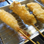 元気屋 - 海老、豚バラ、牛肉