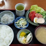 ゑちごや - 野菜サラダ定食