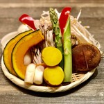 Hokkadousanhitsujiyasaifukusuke - 旬の道産野菜！