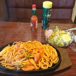 イエローストーン - ナポリタンスパゲッティ  500円(税込)