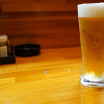 Kisetsu Ryouri Kenchan - 生ビール(アサヒスーパードライ)
