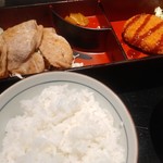 Nomidokoro Hiroshi - 生姜焼き定食。