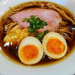 らぁ麺 おかむら - 超鴨ら～めん。煮玉子無料。