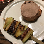 焼き鳥 とりら - 白肝パテ