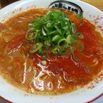 ラーメン炎や - 炎や赤ラーメン　６００円