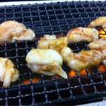 空 - 2011.12.16 (金)18時半 15分待ち 一人焼肉(^_^) ホソ、テッチャン、ご飯小で1100円也 この後別の忘年会へ^^;