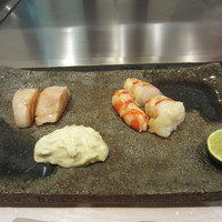 ステーキハウス 大和 - 海老とホタテとタルタル