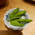 三軒茶屋 鮨かんてら - 埼玉県入間産枝豆