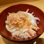 三軒茶屋 鮨かんてら - 新玉ねぎ