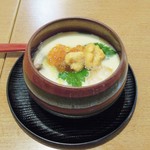 魚々市 - うにといくらの茶碗蒸し