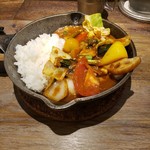 キャンプエクスプレス - 一日分の野菜カレー