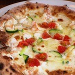 イタリア料理 トト - えび・ズッキーニ・プチトマト