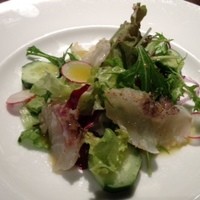 THE KAWABUN NAGOYA - 炙り鯛のサラダ仕立て
