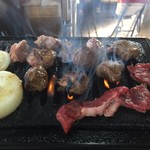 鈴見焼肉 - 焼き台