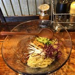 G麺７ - ジャージャー麺ネギ油和え（900円）