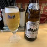 Kagoshima Ramen Ton Toro - 瓶ビール アサヒスーパードライ