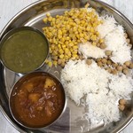 カレーリーブス カフェ＆レストラン - 自宅で作ったターリーもどき