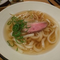 博多 鴨すき 鴨しゃぶ なかもぐろ - 鴨うどん