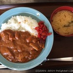 農協直営食堂 - カレーライス（600円税込）