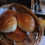 洋食 川里庵 - パン２人分
