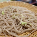 手打ち蕎麦 太郎庵 - 山葵を乗せて