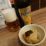 炭火焼ごっつり - 瓶ビールはSDからプレモルに変わっていた 201905