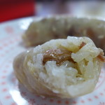 微笑糯米腸 - 中から、もち米ぎっしり