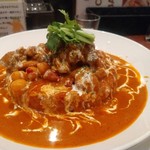 ヤミツキカリー - バターチキンカレー、倍辛。