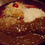 びっくりドンキー 上堂店 - カリーバーグディッシュ