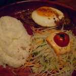 びっくりドンキー - エッグバーグディッシュ