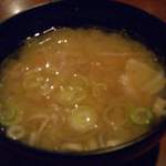 びっくりドンキー - 豚汁