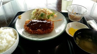 Ebetu Horumon Shokudou - チキンカツ定食。