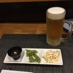 いっ笑 - ビールとお通し