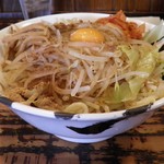 麺屋久兵衛  - 汁なし 832円 にんにく無