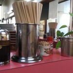 九州ラーメン 久留米 - 卓上のアレ